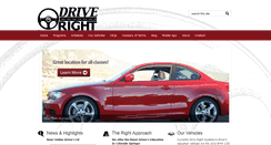 Desktop Screenshot of driverightacademy.com